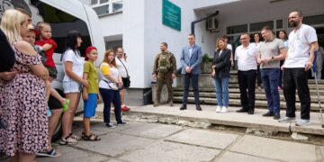 Олена Зеленська та Віктор Ляшко відвідали Західноукраїнський спеціалізований дитячий медичний центр – Новини Львова та області