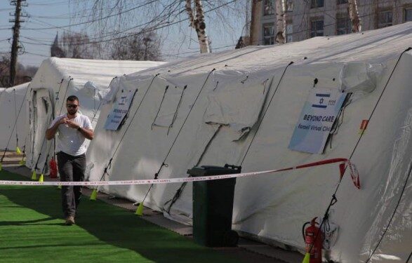 Израиль развернул полевой госпиталь на западе Украины