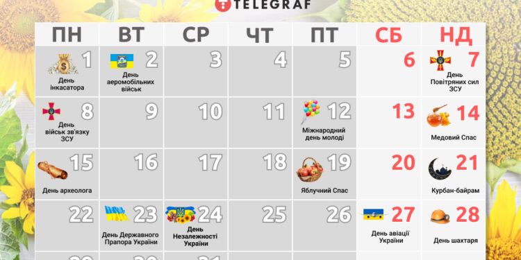 День Прапора та Незалежності-2022: чи будуть в українців додаткові вихідні, календар свят
