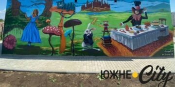 На Одещині з‘явився казковий мурал | Надзвичайні події Одесса та область