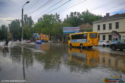 Повінь в Одесі після зливи (ФОТО, ВІДЕО)