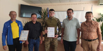 У Черкасах відзначили кращого спортсмена місяця