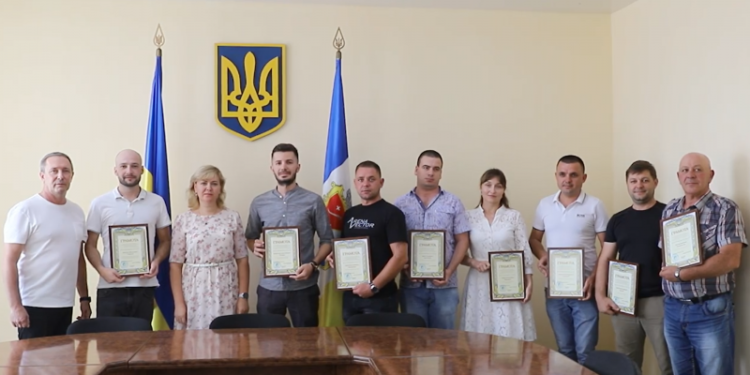 В Ізмаїлі вручали почесні грамоти представникам будівельної сфери