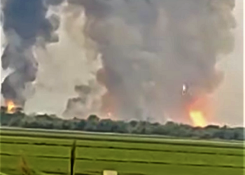 В Крыму взорвался склад боеприпасов: жителей соседнего села эвакуируют