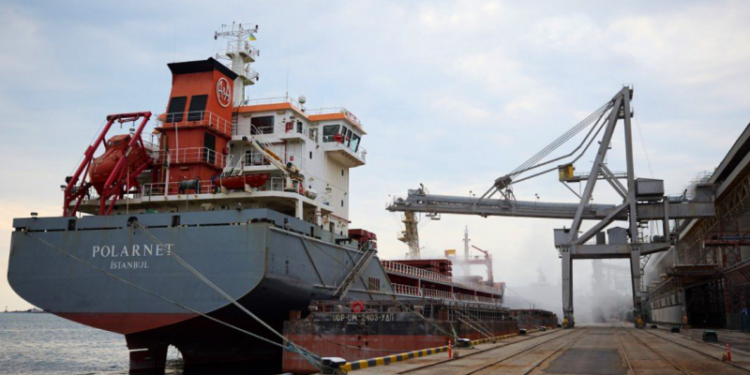 В портах Одесской области формируется зерновой караван