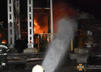 В порту Одеси була пожежа | Надзвичайні події в Одесі