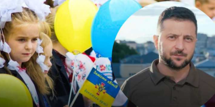 1 вересня, що дуже відрізняється від попередніх тридцяти, – Зеленський привітав з Днем знань