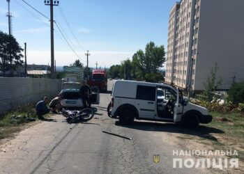 На Хмельниччині внаслідок двох ДТП постраждали двоє мотоциклістів, — поліція. ФОТО | Кримінальні новини