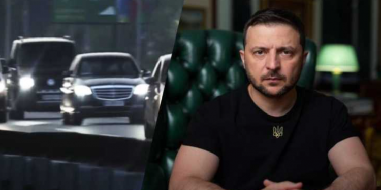 Автомобіль президента Зеленського потрапив у ДТП в Києві