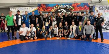 Черкаські спортсмени стали призерами чемпіонату України з грепплінгу