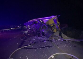 На трассе Одесса-Рени возле Татарбунар столкнулись два грузовика: один погибший