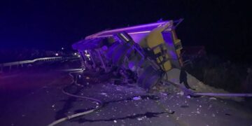 На трассе Одесса-Рени возле Татарбунар столкнулись два грузовика: один погибший