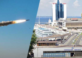 Оккупанты атаковали Одесскую область: одна ракета была сбита в небе, вторая — упала на открытой местности