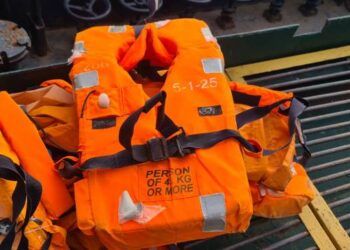 Прикордонникам передали ще одну знахідку з крейсера-потопельника «Москва» – дірявий пліт