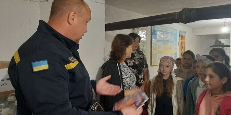 У Надеждівському ліцеї Арцизької громади пройшло практичне навчання «Єдиний урок безпеки»