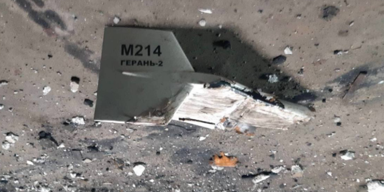 Украинские защитники впервые сбили иранский ударный БПЛА Shahed-136