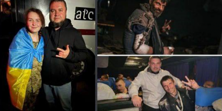 Україна повернула з російського полону 215 військових