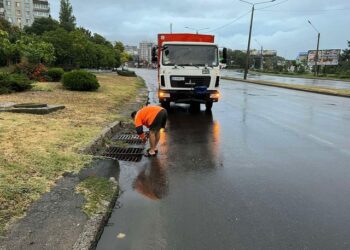 В Одесі всю ніч йшов сильний дощ | Одеський Кур’єр