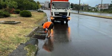 В Одесі всю ніч йшов сильний дощ | Одеський Кур’єр