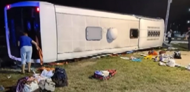 В Румынии перевернулся автобус с украинцами — 23 пострадавших