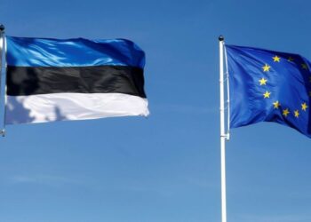 У парламенті Естонії зняли прапор Євросоюзу