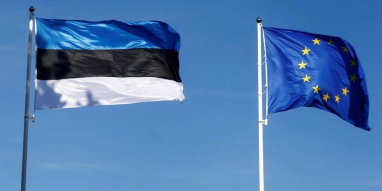 У парламенті Естонії зняли прапор Євросоюзу