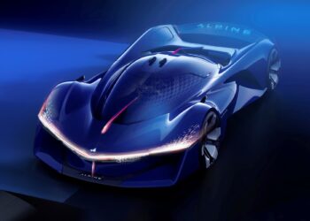 Alpine Alpenglow: одноместный гиперкар с прозрачным кузовом и водородным ДВС — АВТО НОВОСТИ