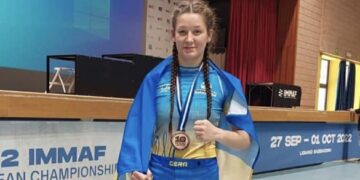 Черкаська спортсменка  стала бронзовою чемпіонкою Європи