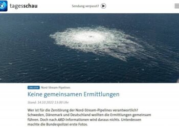 На газопроводі «Північний потік» знайшли пробоїну у вісім метрів у довжину