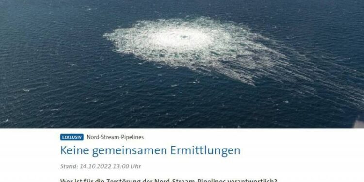 На газопроводі «Північний потік» знайшли пробоїну у вісім метрів у довжину