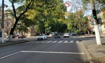 В центрі Одеси оновили дорожню розмітку | Надзвичайні події Одесса та область