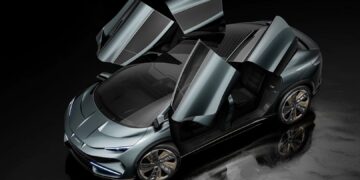 Aehra SUV: итальянский конкурент Lotus Eletre с однообъёмным кузовом и дверями-бабочками — АВТО НОВОСТИ