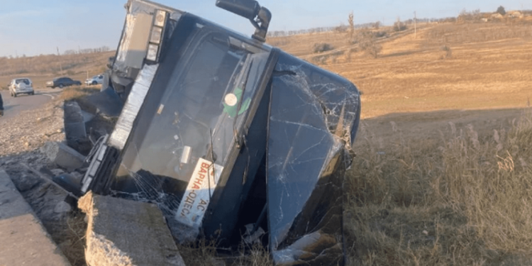 Автобус Одеса – Варна потрапив в ДТП в Ізмаїльському районі