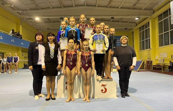 Черкаські гімнастки виступили на чемпіонаті України