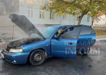 На Одещині під час руху загорівся автомобіль | Надзвичайні події Одесса та область