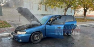 На Одещині під час руху загорівся автомобіль | Надзвичайні події Одесса та область