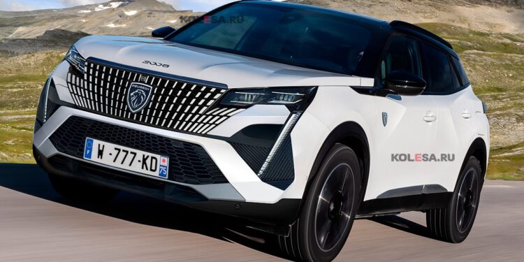 Peugeot 2008 готовится к обновлению: первое изображение кроссовера — АВТО НОВОСТИ