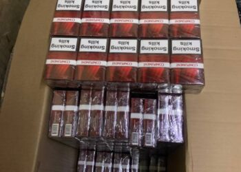 Правоохоронці в Ізмаїлі вилучили з обігу контрафактних цигарок на суму майже 600 тисяч гривень