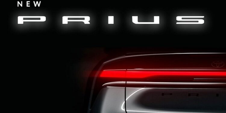 Toyota Prius пятого поколения: новое изображение и первые подробности — АВТО НОВОСТИ