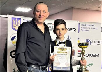 Третье «Золото» на чемпионате Украины по бильярду — неплохой трофей, не так ли? —  (ФОТО)