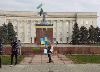 Украинские освободители вошли в Херсон