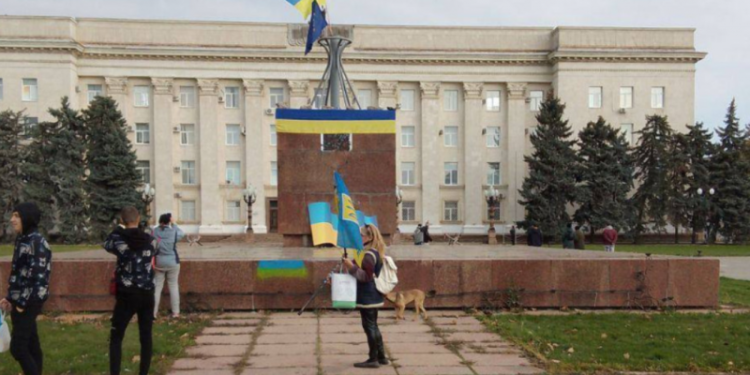 Украинские освободители вошли в Херсон