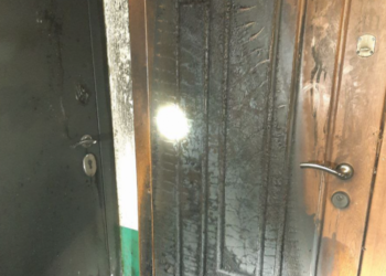 В Измаиле погасили пожар: горело в подъезде многоэтажки