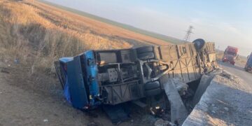 В Одеській області сталася аварія з пасажирським автобусом | Одеський Кур’єр