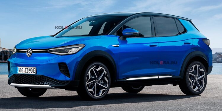 Volkswagen готовит альтернативу T-Roc: первое изображение кроссовера ID.3 X — АВТО НОВОСТИ