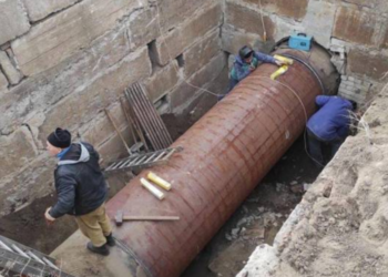 Завершено ремонт однієї з пошкоджених ділянок водогону Дніпро-Миколаїв