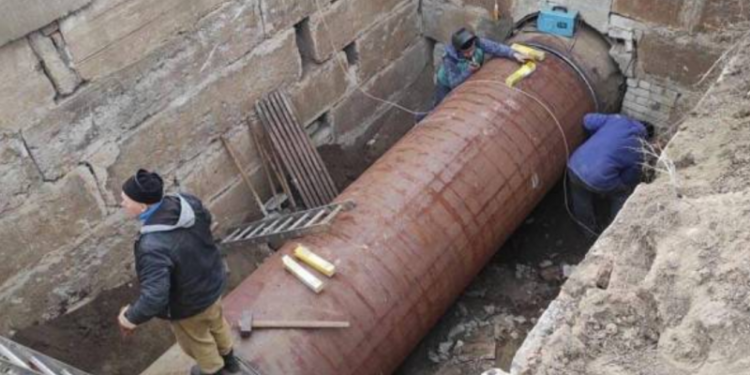 Завершено ремонт однієї з пошкоджених ділянок водогону Дніпро-Миколаїв