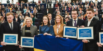 В Європарламенті вручили премію Сахарова українському народу