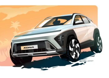 Hyundai Kona второго поколения: новые фирменные картинки и кадры с «живым» кроссовером — АВТО НОВОСТИ