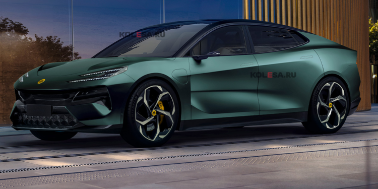 Lotus готовит новый лифтбек Envya: первое изображение — АВТО НОВОСТИ
